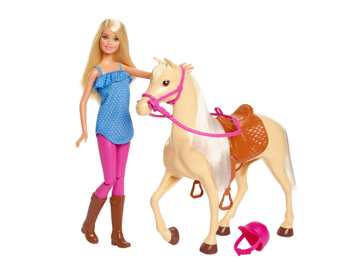Coffret de jeu « Poupée et cheval »