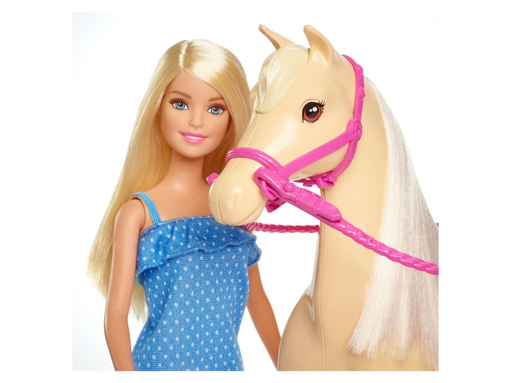 Coffret de jeu « Poupée et cheval »