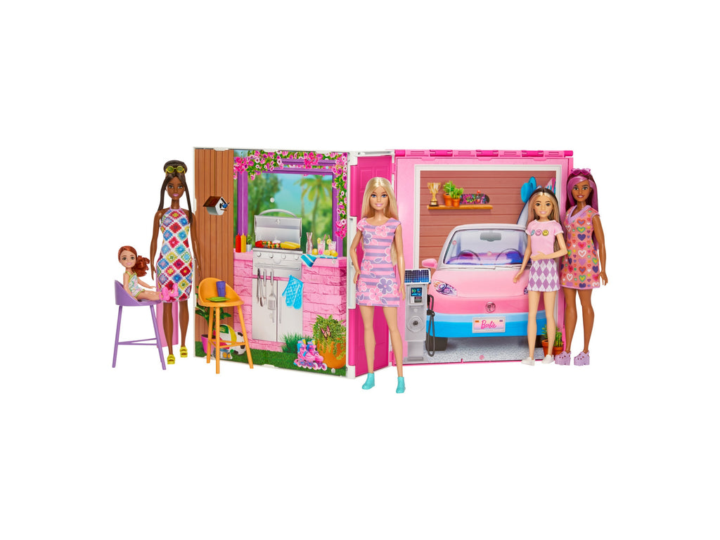 Maison de vacances avec coffret de poupée