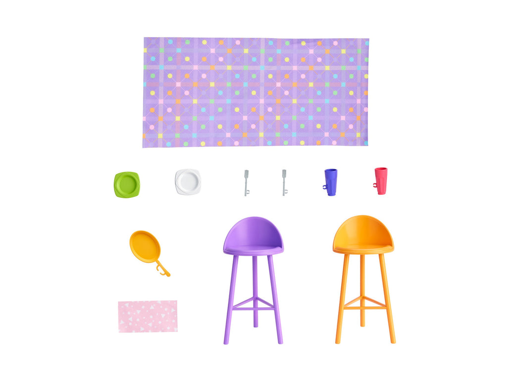 Maison de vacances avec coffret de poupée