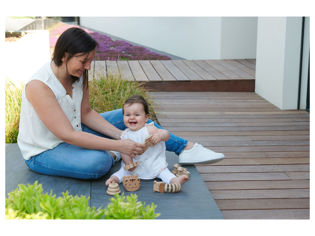 Set de 3 jouets en bois