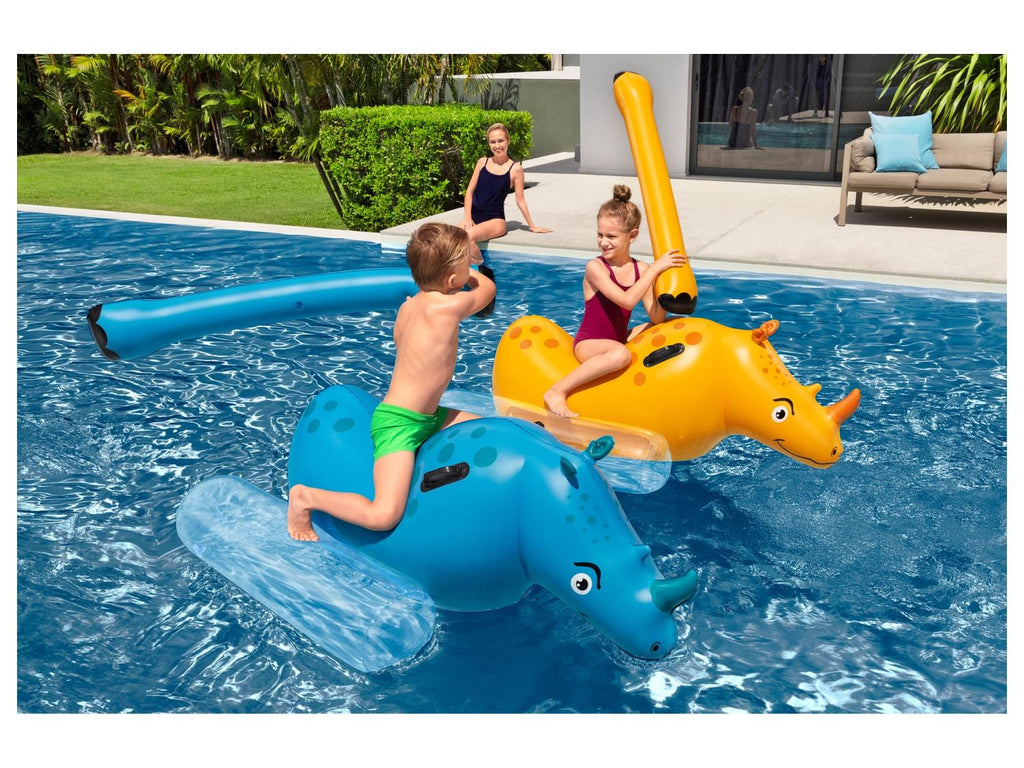 Jeu de piscine Rhino Rumble, avec poignées robustes