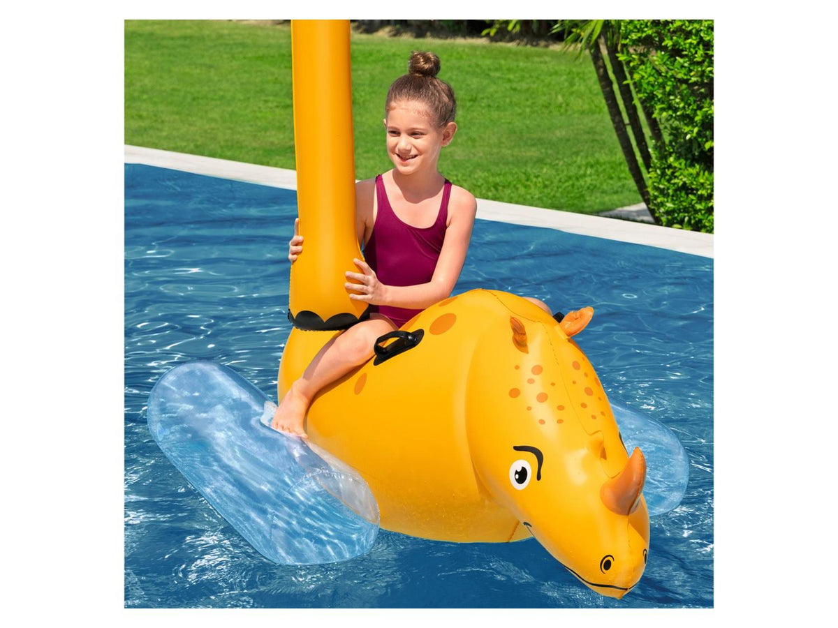 Jeu de piscine Rhino Rumble, avec poignées robustes