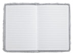 Carnet avec couverture peluche