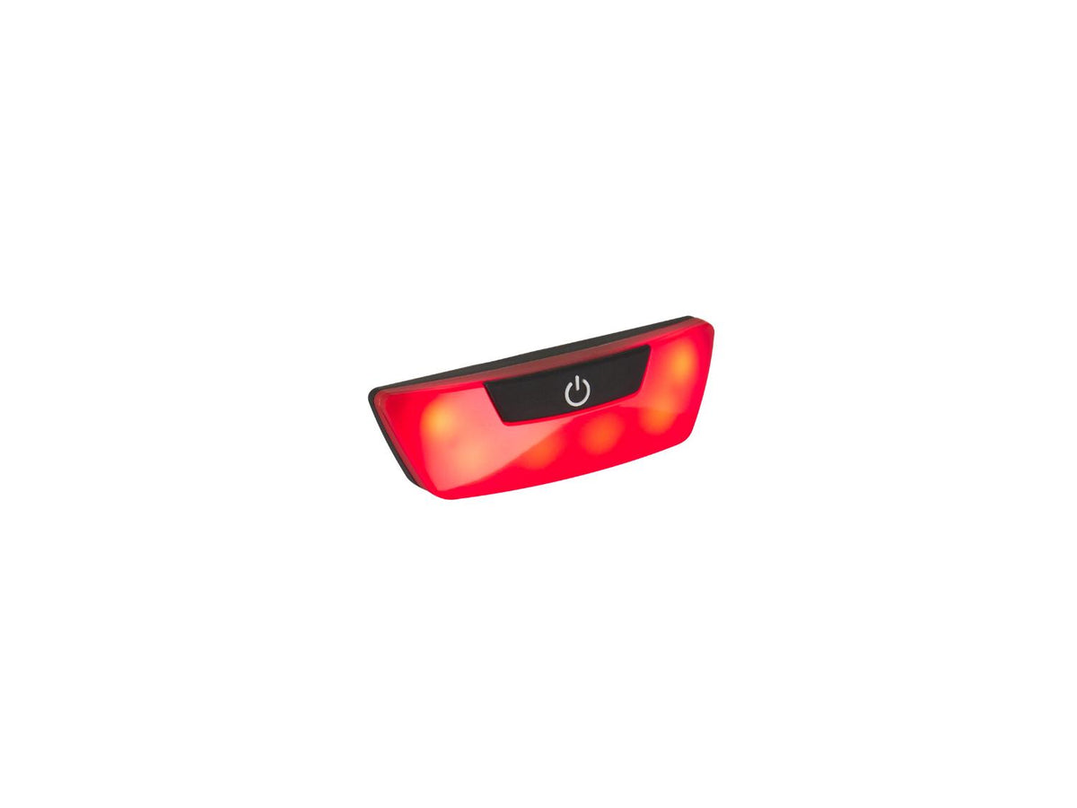 Casque de vélo avec feu arrière