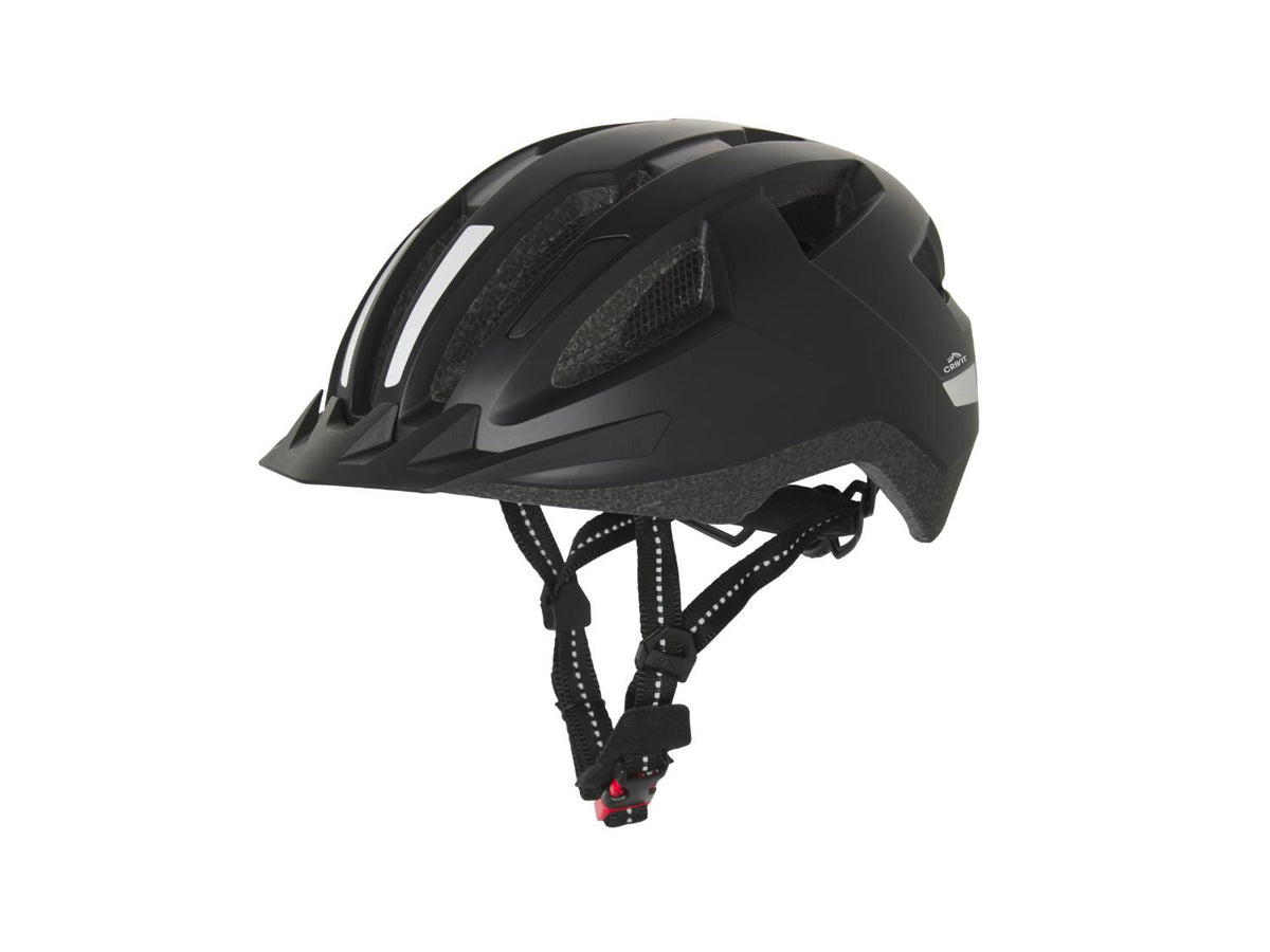 Casque de vélo avec feu arrière