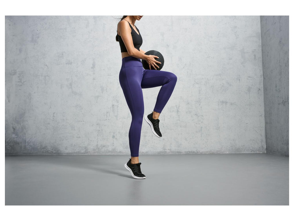 Collants techniques femme, taille haute
