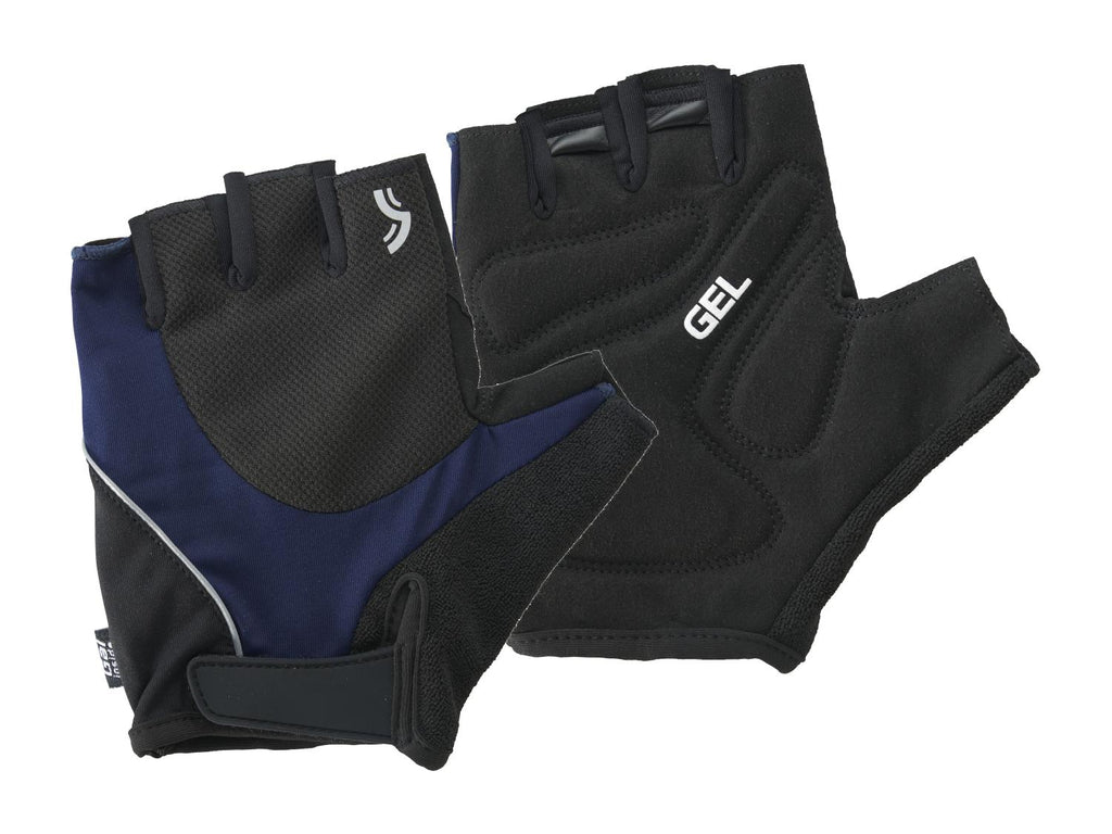 Gants de vélo, avec éléments décoratifs réfléchissants