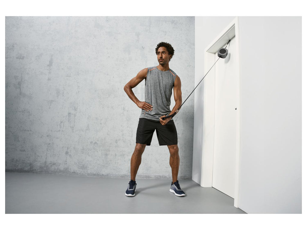 Gym in the Box, multiples options d'exercices de tirage
