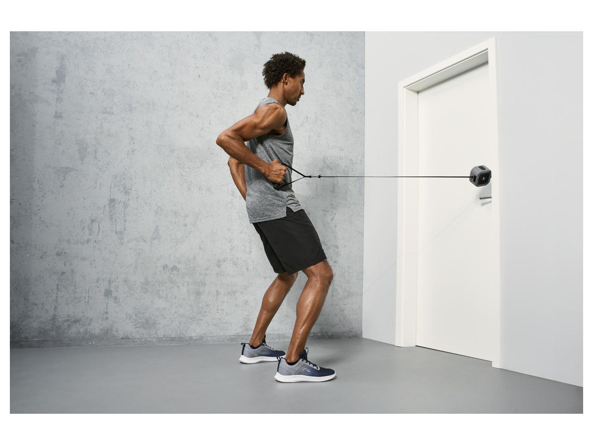 Gym in the Box, multiples options d'exercices de tirage