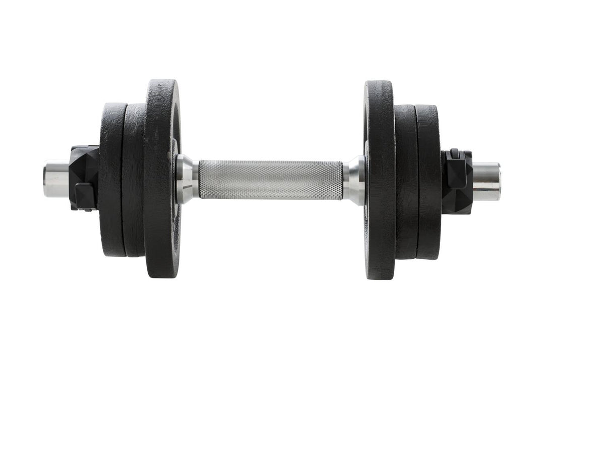 Kit d'haltères courts, 10 kg, 9 pièces