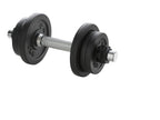 Kit d'haltères courts, 10 kg, 9 pièces