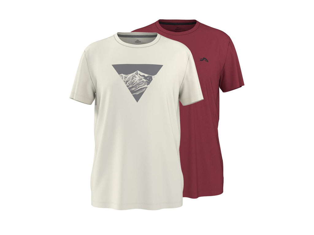 Lot de 2 t-shirts techniques homme