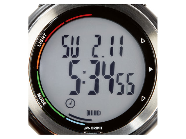 Montre cardiofréquencemètre avec podomètre