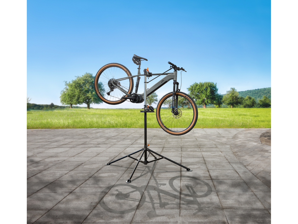 Pied d’atelier pour vélo