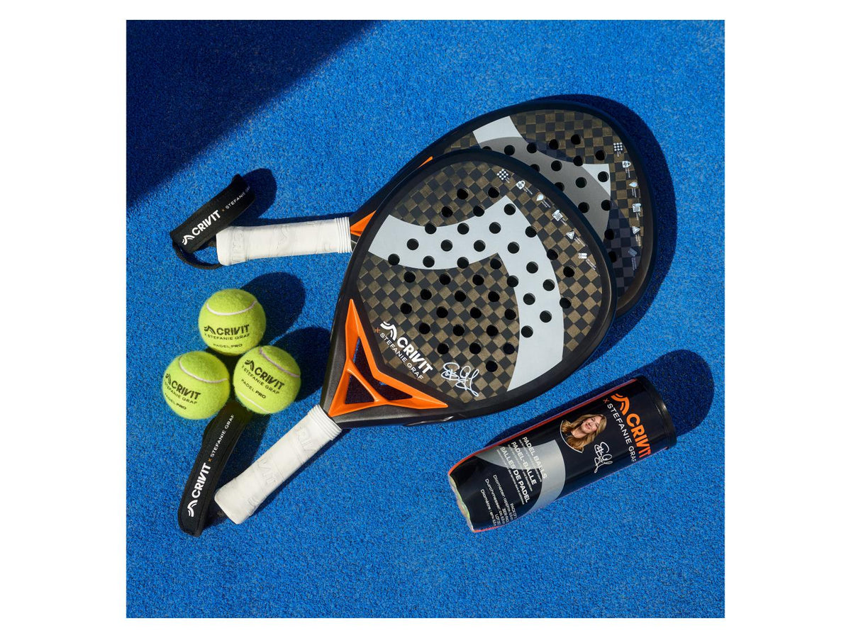 Raquette de padel 12K Carbon PRO - Stefanie Graf