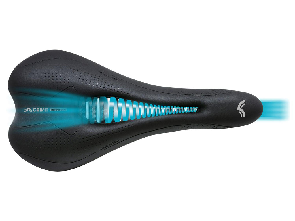 Selle de vélo de ville à mémoire de forme