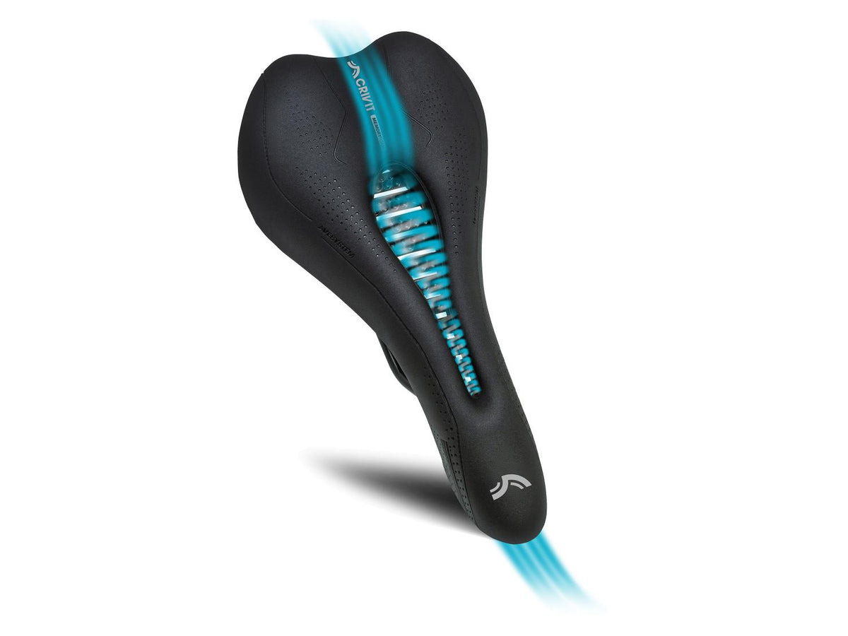 Selle de vélo de ville à mémoire de forme