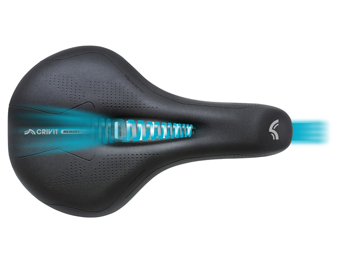 Selle de vélo de ville à mémoire de forme