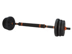 Set de 19 haltères courts et longs 2 en 1