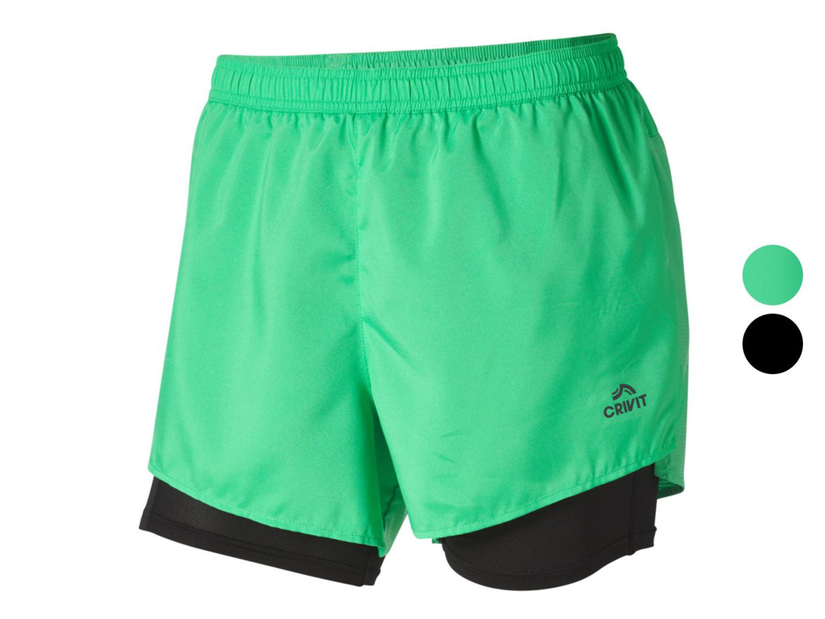 Short technique 2 en 1 homme
