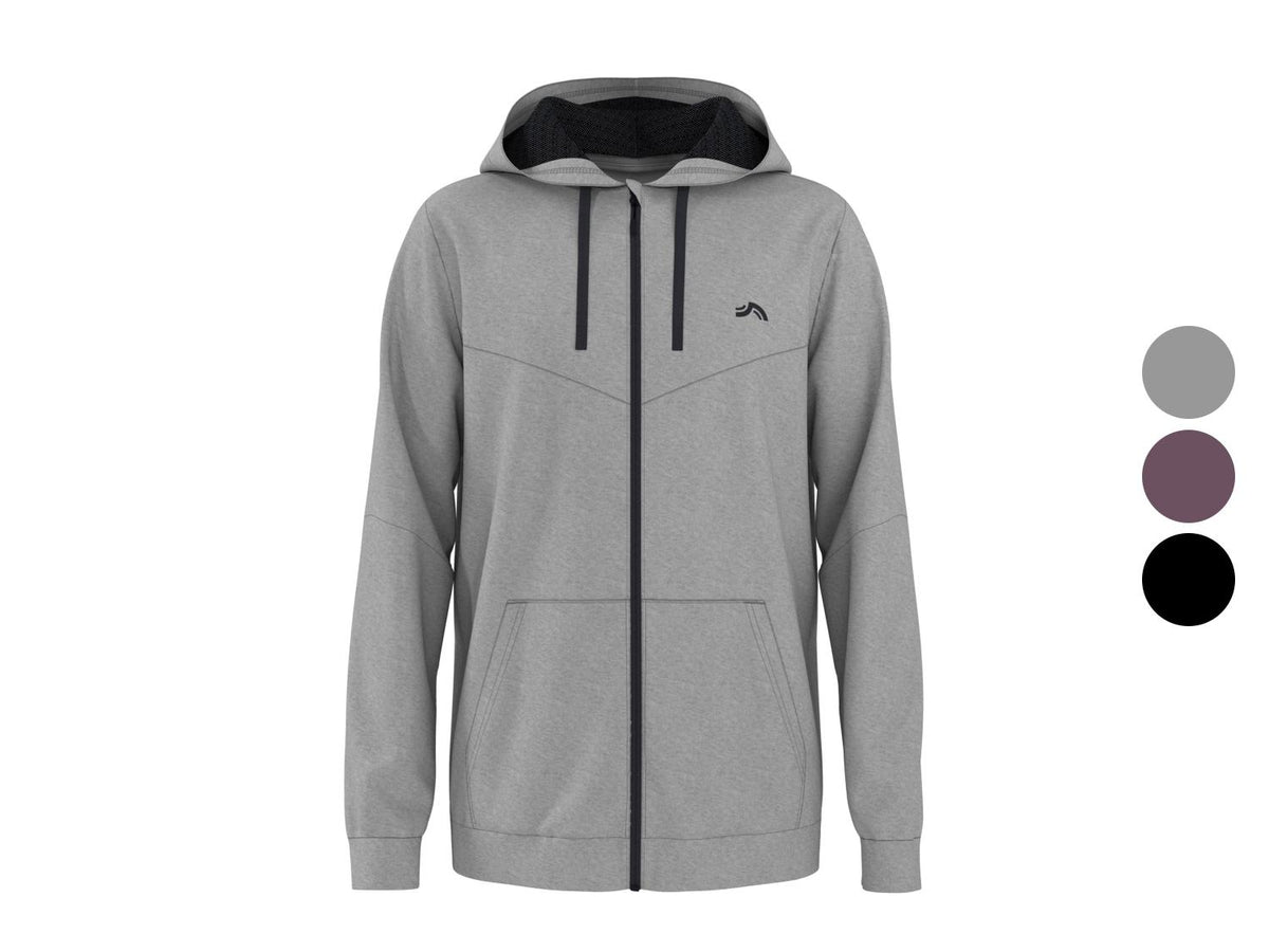 Sweat zippé homme
