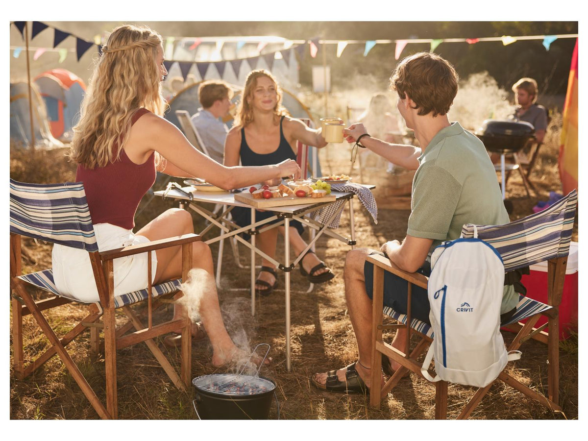 Table de camping en aluminium