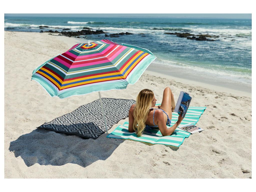 Tapis de plage pliable, 90 x 180 cm