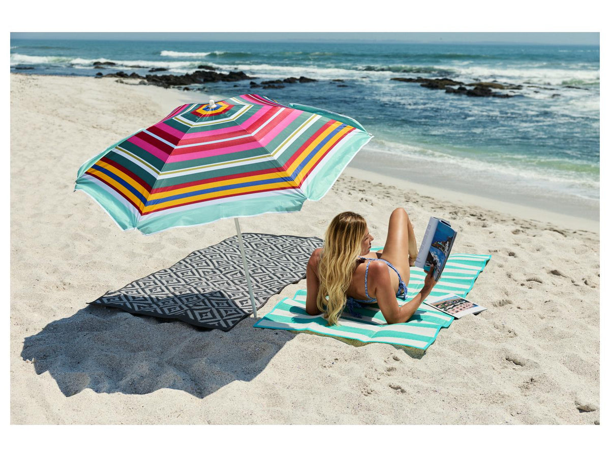 Tapis de plage pliable, 90 x 180 cm