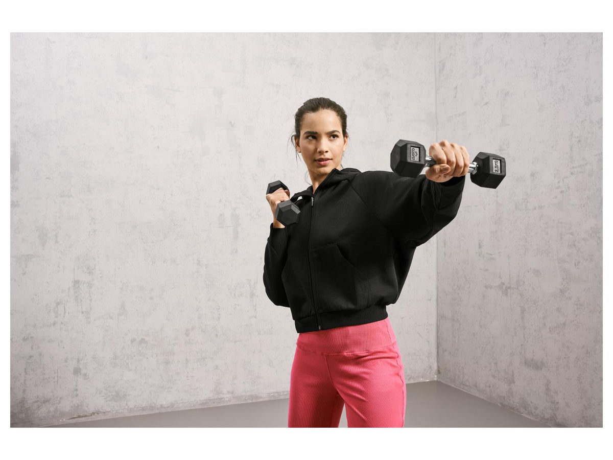 Veste en molleton pour femme, coupe ample et tendance