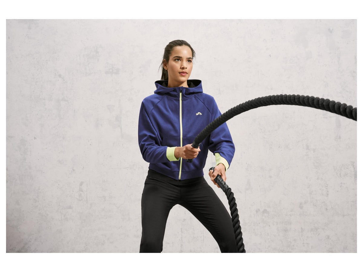 Veste en molleton pour femme, coupe ample et tendance
