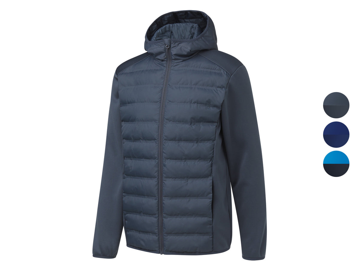 Veste hybride à capuche homme