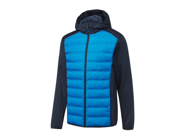 Veste hybride à capuche homme