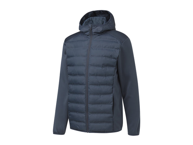 Veste hybride à capuche homme