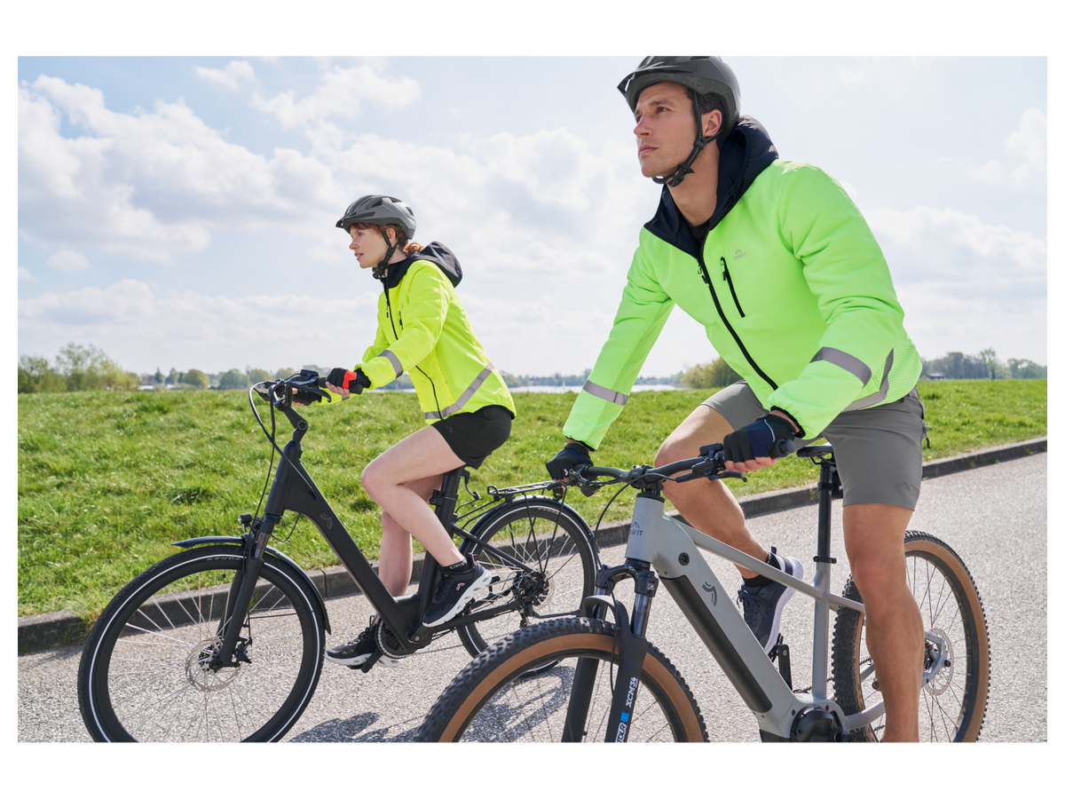 Veste réversible pour homme, avec réflecteurs