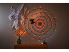 Décoration d'Halloween « Toile d'araignée LED », avec 80 LED
