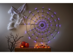 Décoration d'Halloween « Toile d'araignée LED », avec 80 LED