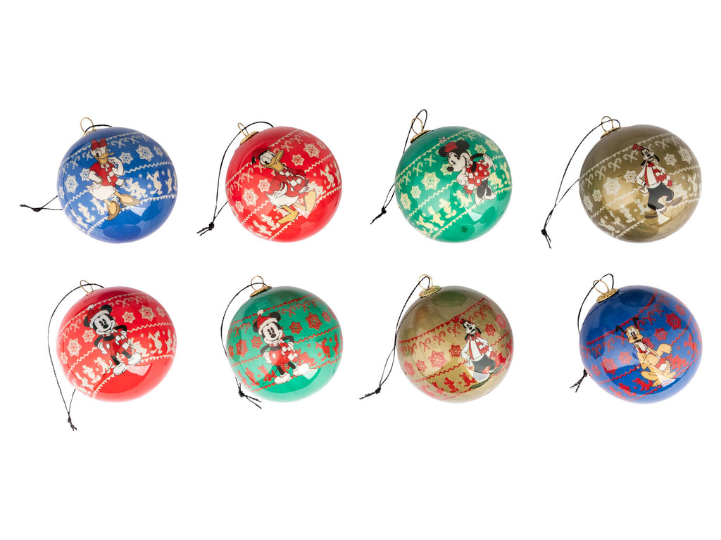 Boules de Noël, 8 pièces