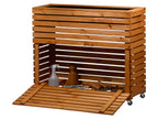Potager surélevé en bois de pin