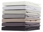 Drap-housse en jersey, pour matelas Boxspring Biberna