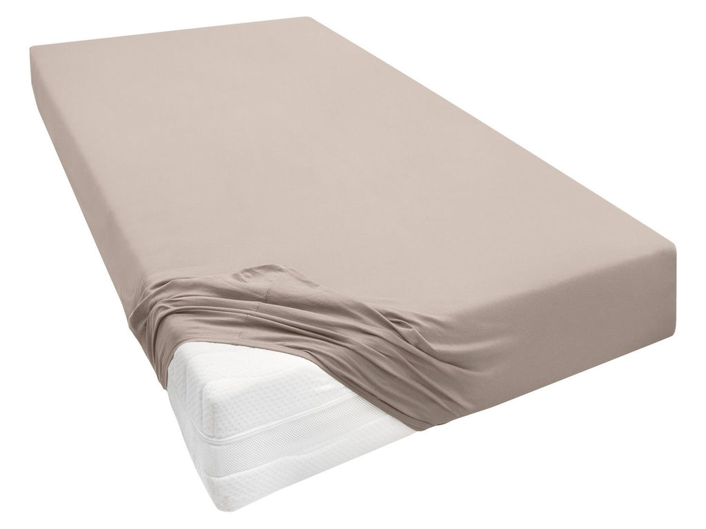 Drap-housse en jersey, pour matelas Boxspring Biberna