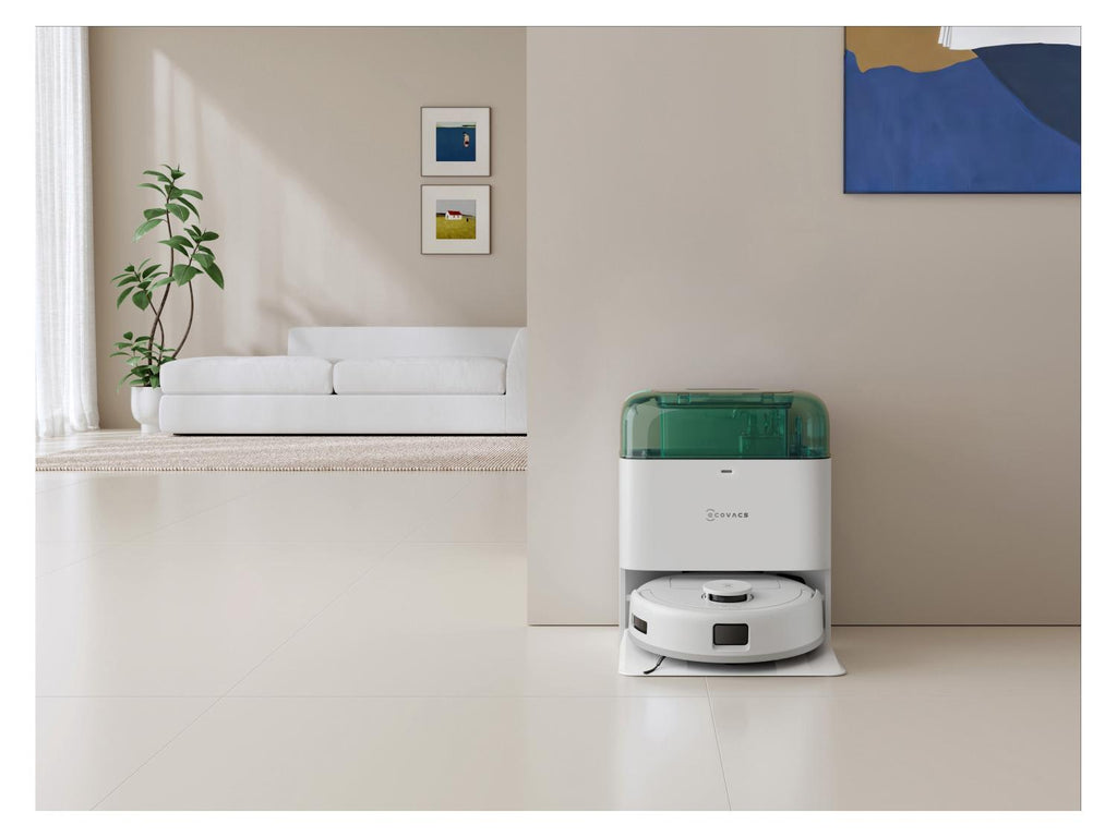 Mini robot aspirateur laveur DEEBOT GREEN