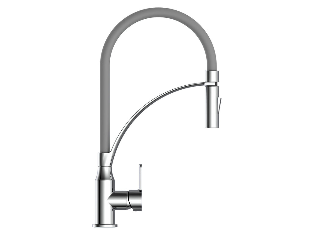 Robinet d'évier cuisine avec douche à vaisselle et tuyau interchangeable