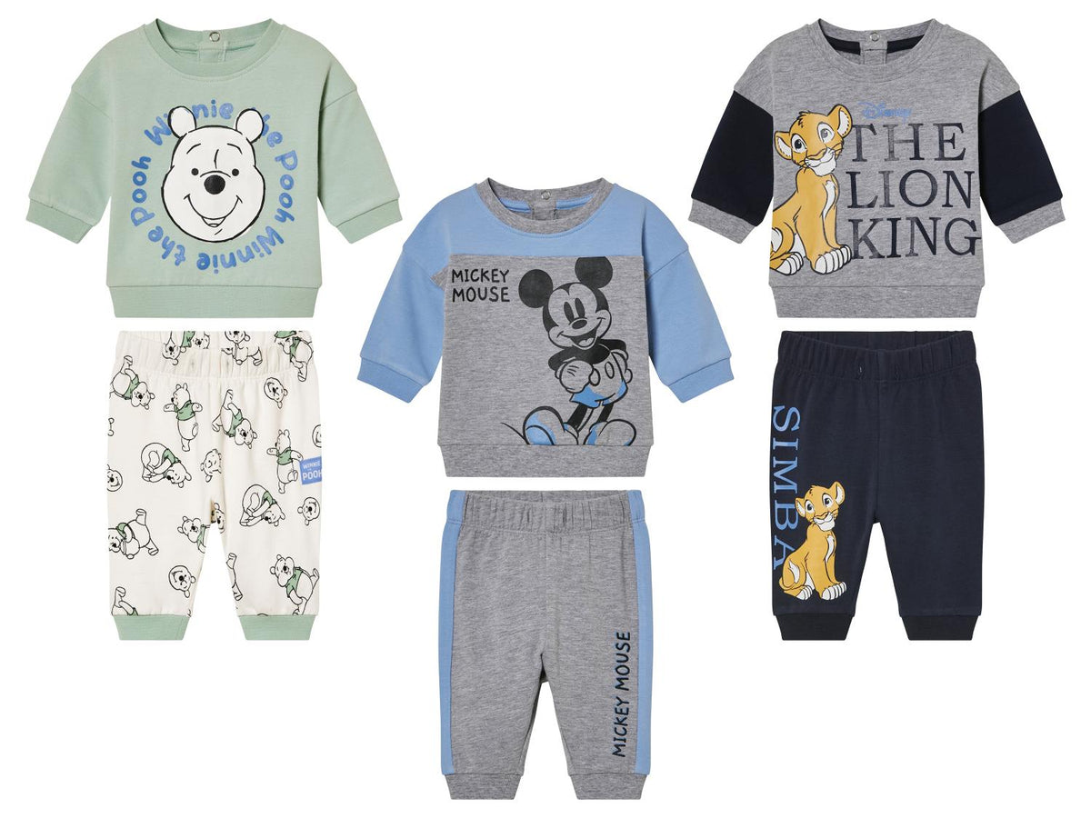 Ensemble de jogging pour bébé, 2 pièces, en coton bio