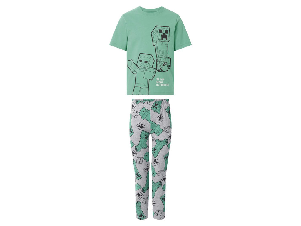 Ensemble pyjama Minecraft ou Pokemon enfant