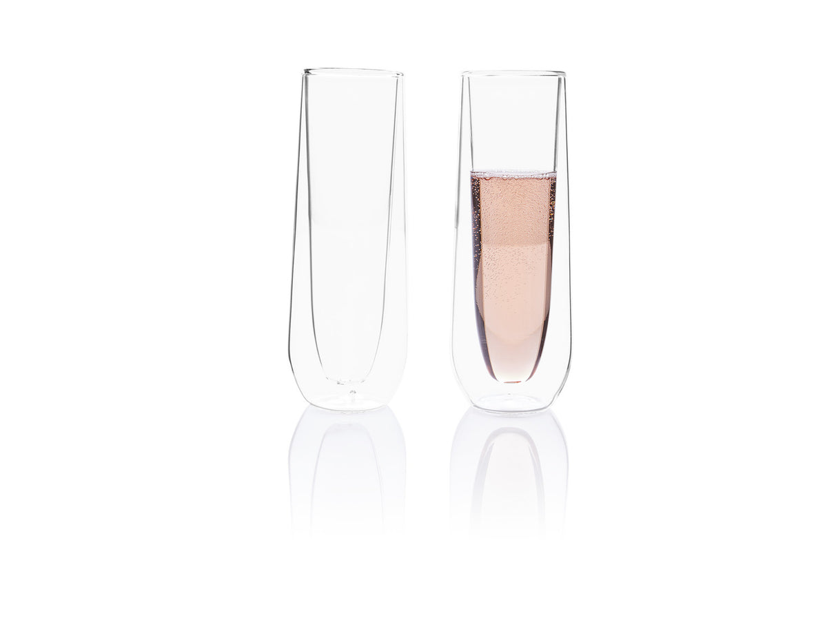 Lot de 2 verres à double paroi