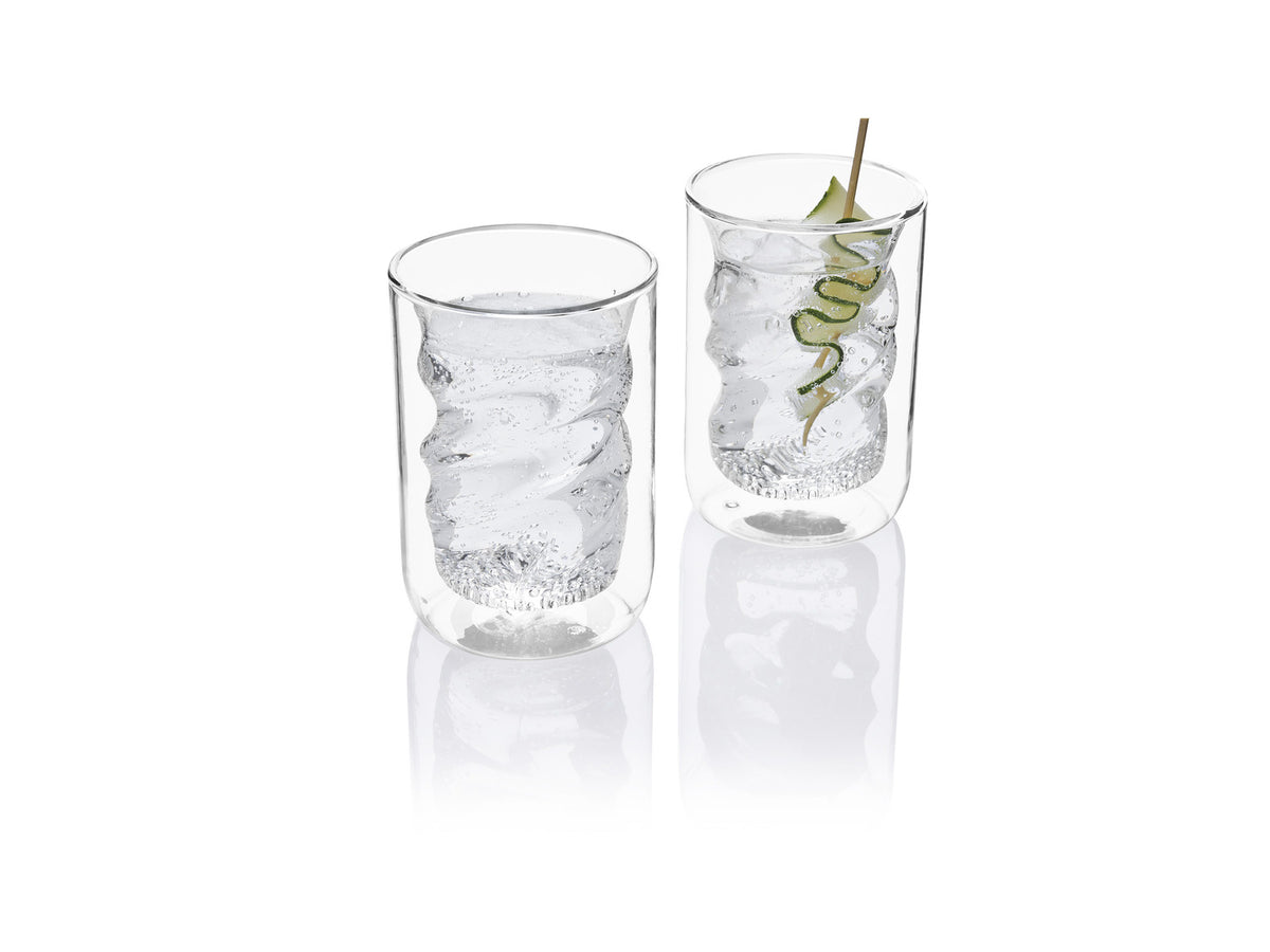 Lot de 2 verres à double paroi