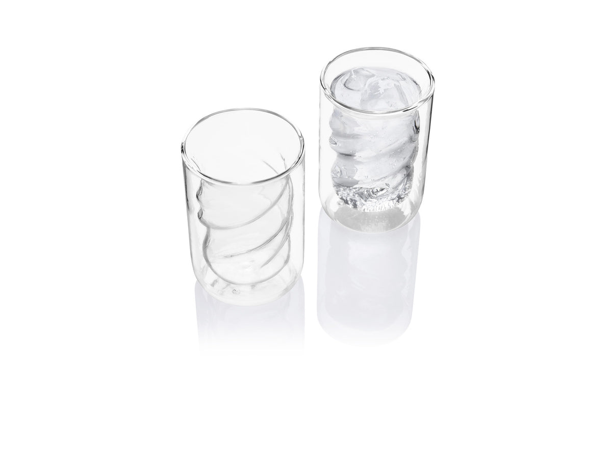 Lot de 2 verres à double paroi