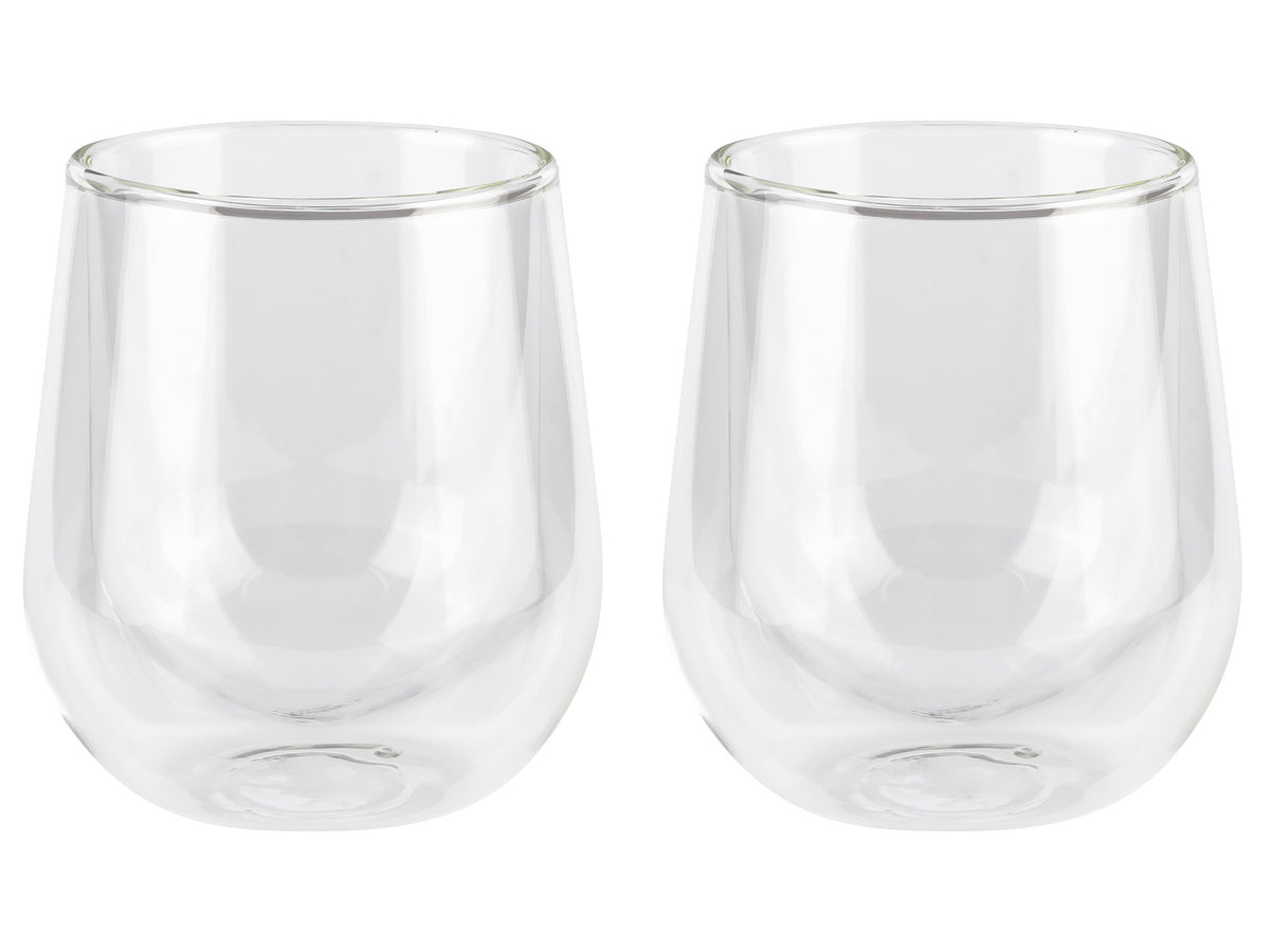 Lot de 2 verres à double paroi