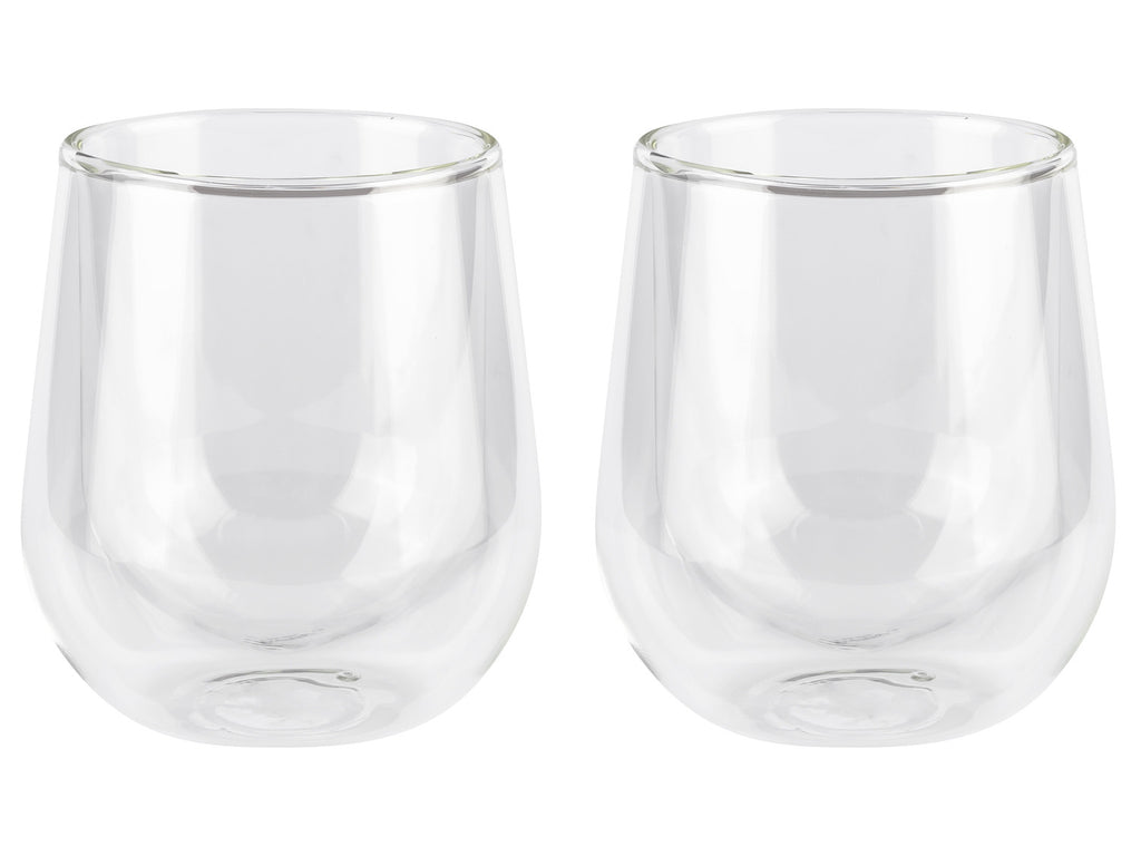 Lot de 2 verres à double paroi